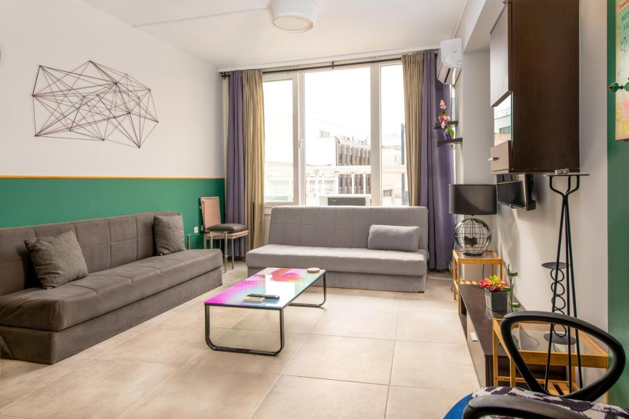 Syntagma Metro St. 2 Bedrooms 6 Pers. Flat By Mps Афины Экстерьер фото